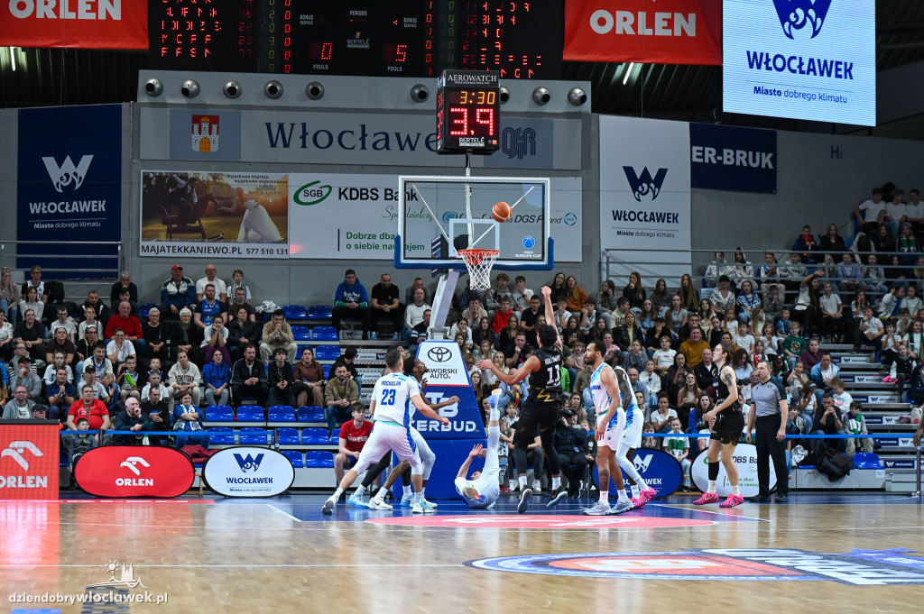 Mecz Anwil Włocławek vs Basketball Löwen Brunszwik