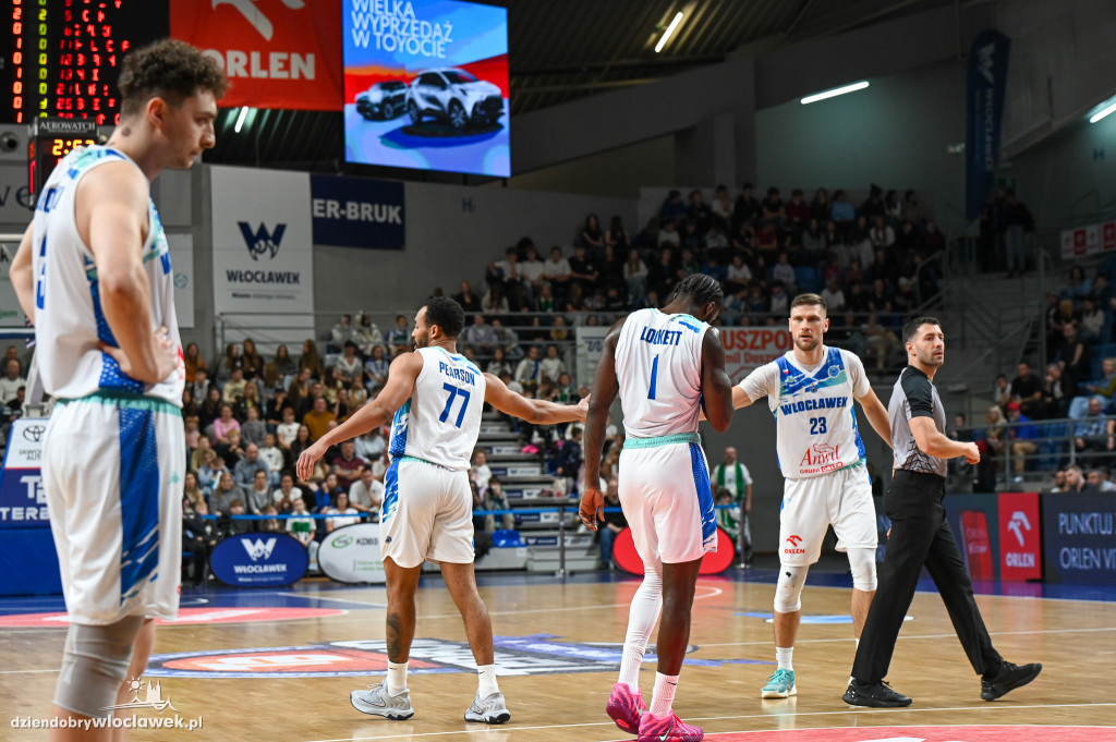 Mecz Anwil Włocławek vs Basketball Löwen Brunszwik