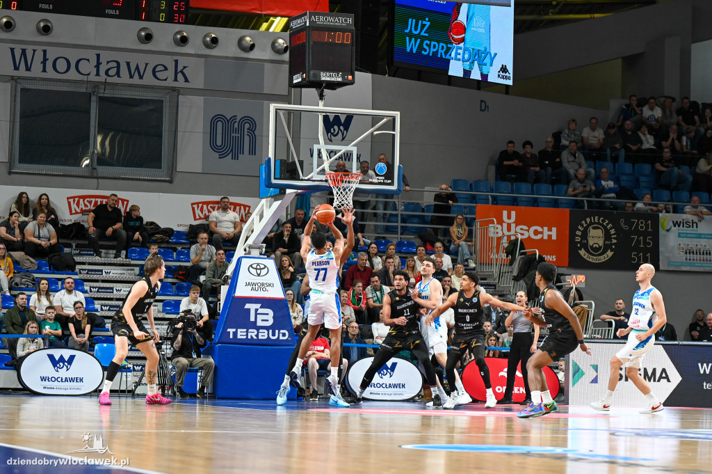 Mecz Anwil Włocławek vs Basketball Löwen Brunszwik