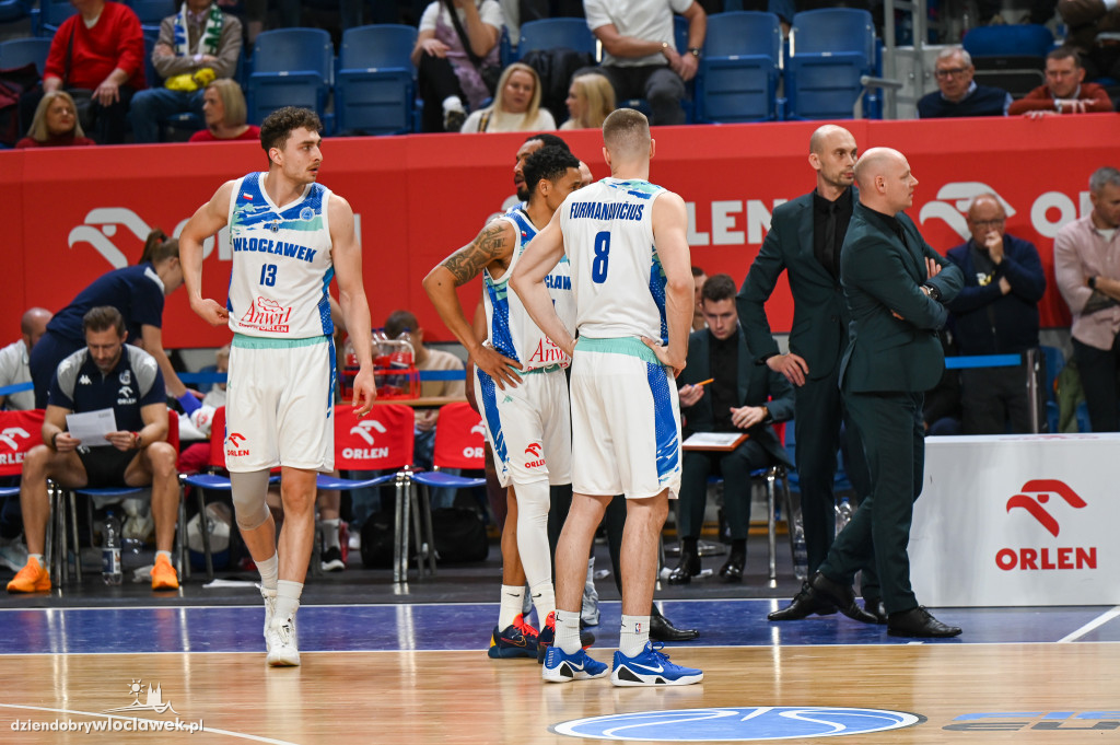 Mecz Anwil Włocławek vs Basketball Löwen Brunszwik