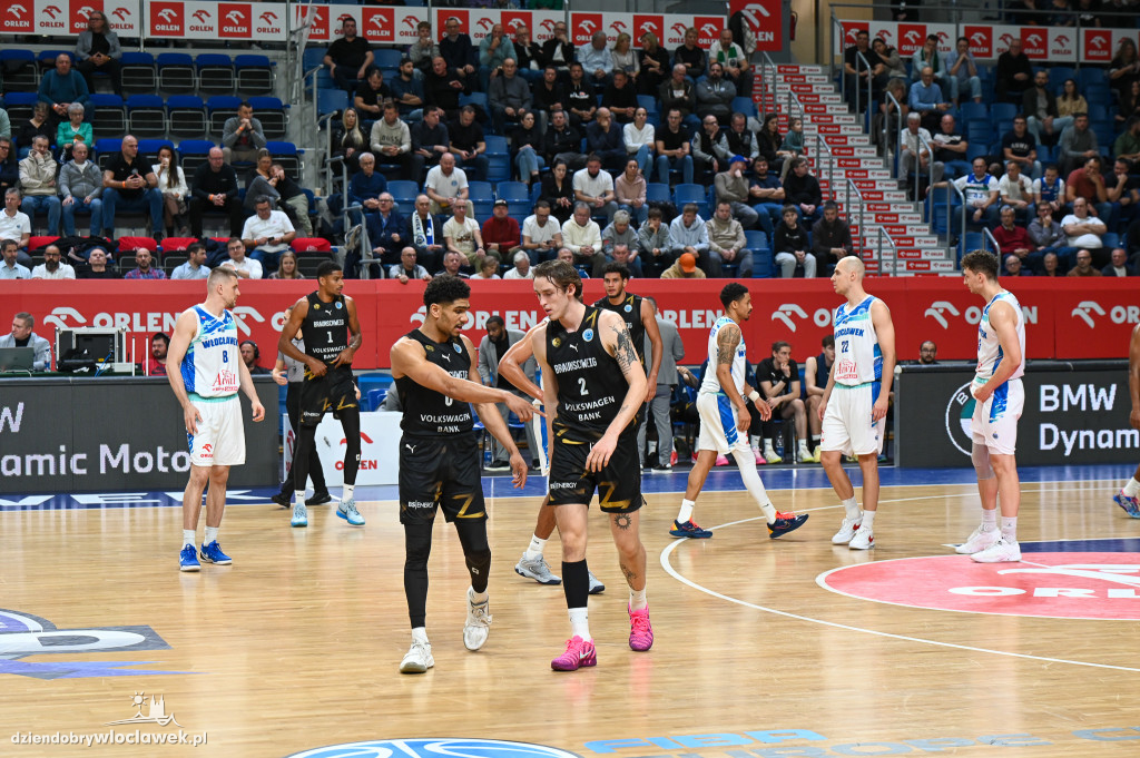 Mecz Anwil Włocławek vs Basketball Löwen Brunszwik