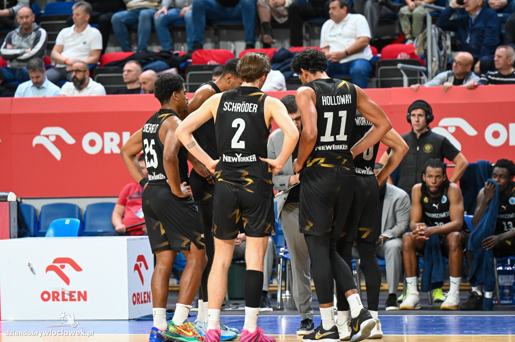 Mecz Anwil Włocławek vs Basketball Löwen Brunszwik