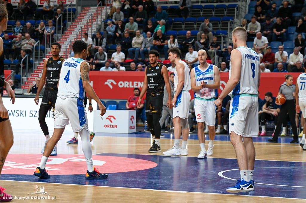 Mecz Anwil Włocławek vs Basketball Löwen Brunszwik