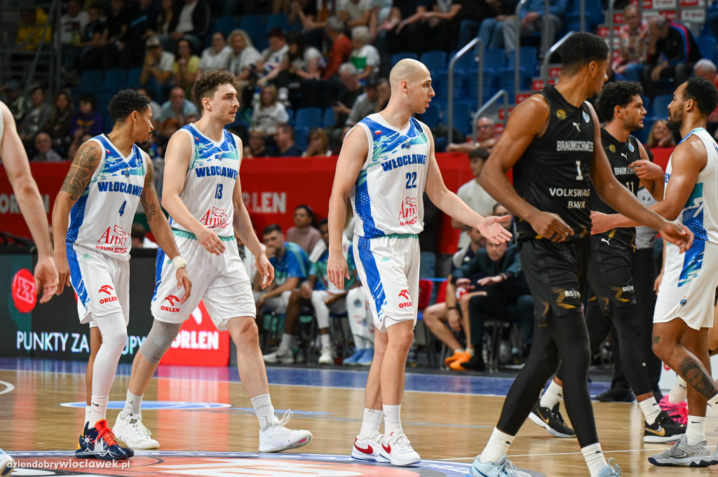 Mecz Anwil Włocławek vs Basketball Löwen Brunszwik