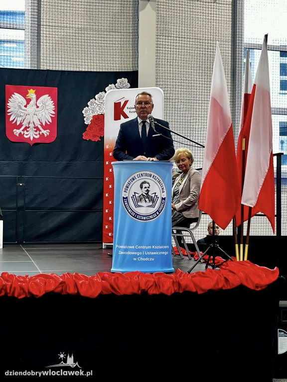Stypendia i odznaczenia rozdane w Chodczu