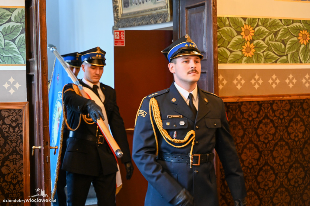 Włocławscy strażacy z awansami i nagrodami