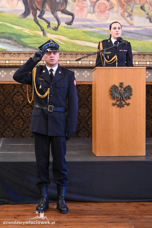 Włocławscy strażacy z awansami i nagrodami