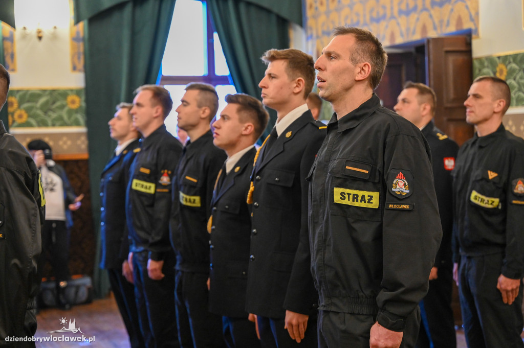 Włocławscy strażacy z awansami i nagrodami