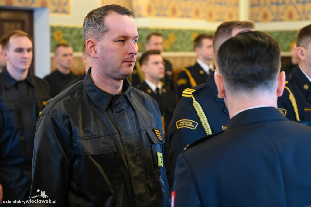 Włocławscy strażacy z awansami i nagrodami