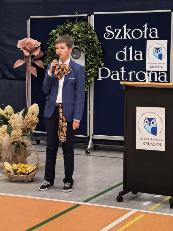 „Szkoła dla Patrona” w SP w Kruszynie 