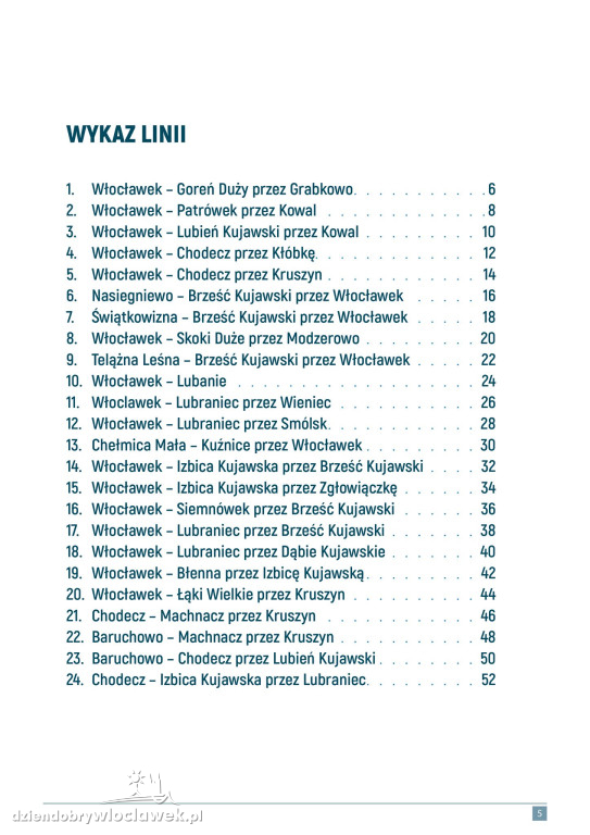 Rozkłady jazdy 24 linii