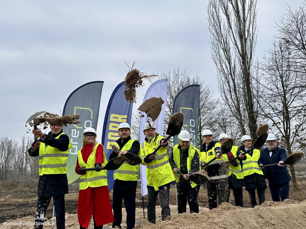 Budowa Centrum Energii Włocławka - wbito pierwszą łopatę