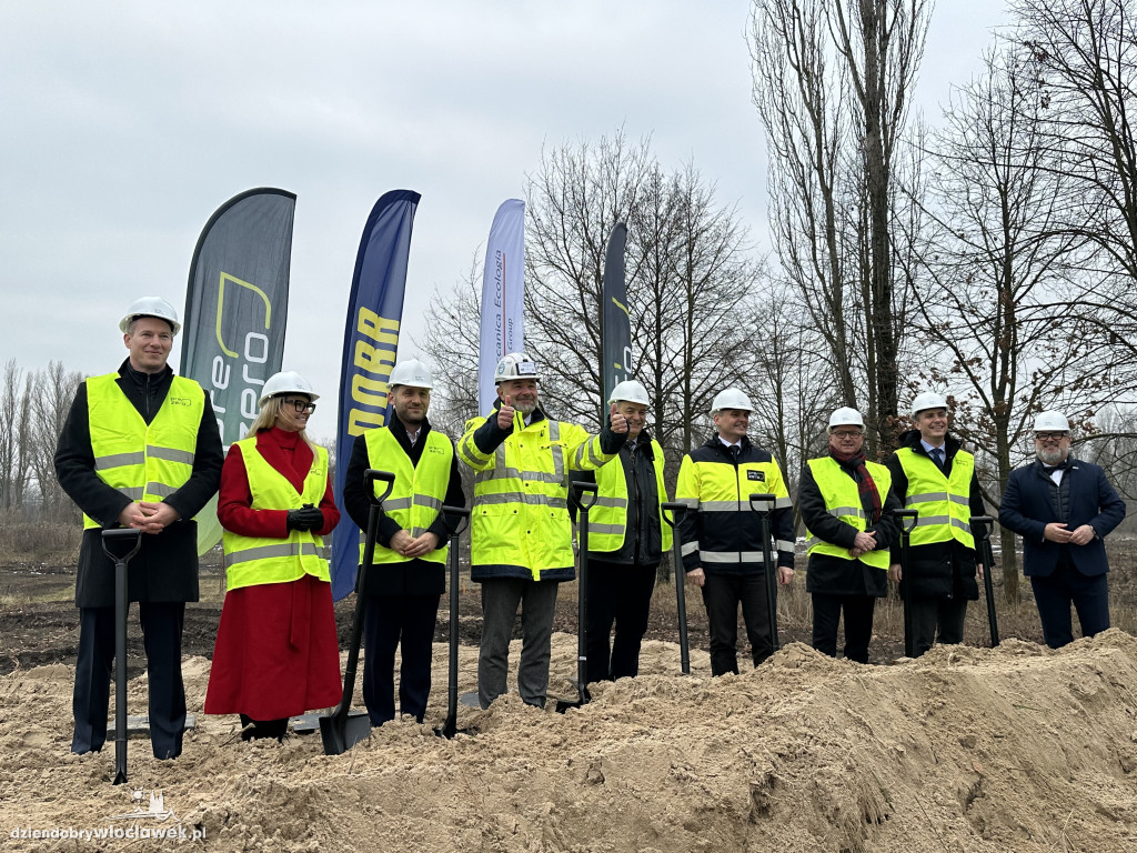 Budowa Centrum Energii Włocławka - wbito pierwszą łopatę