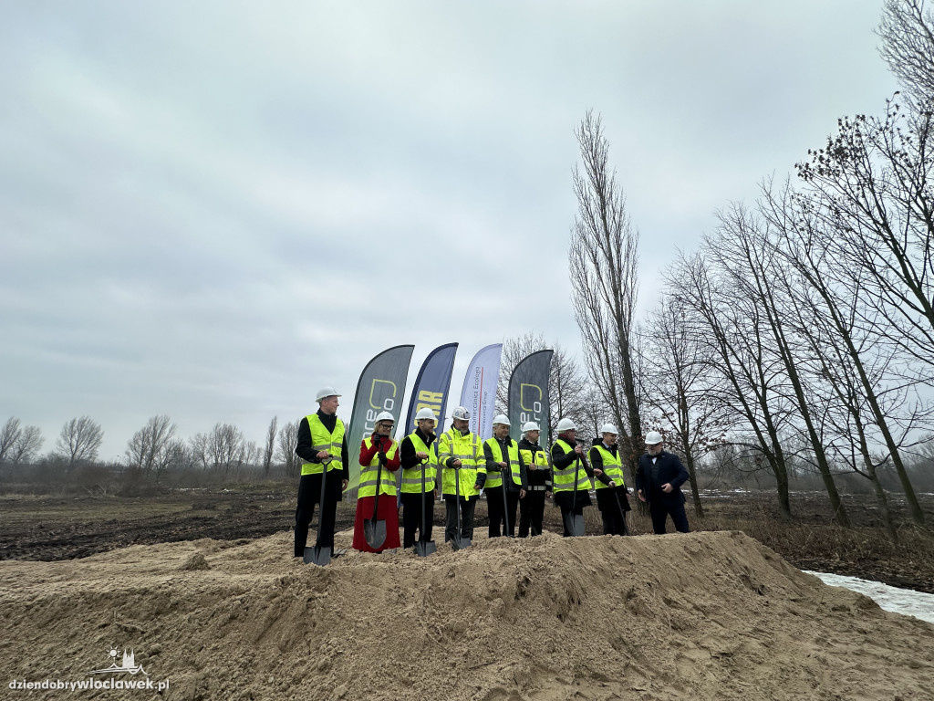 Budowa Centrum Energii Włocławka - wbito pierwszą łopatę