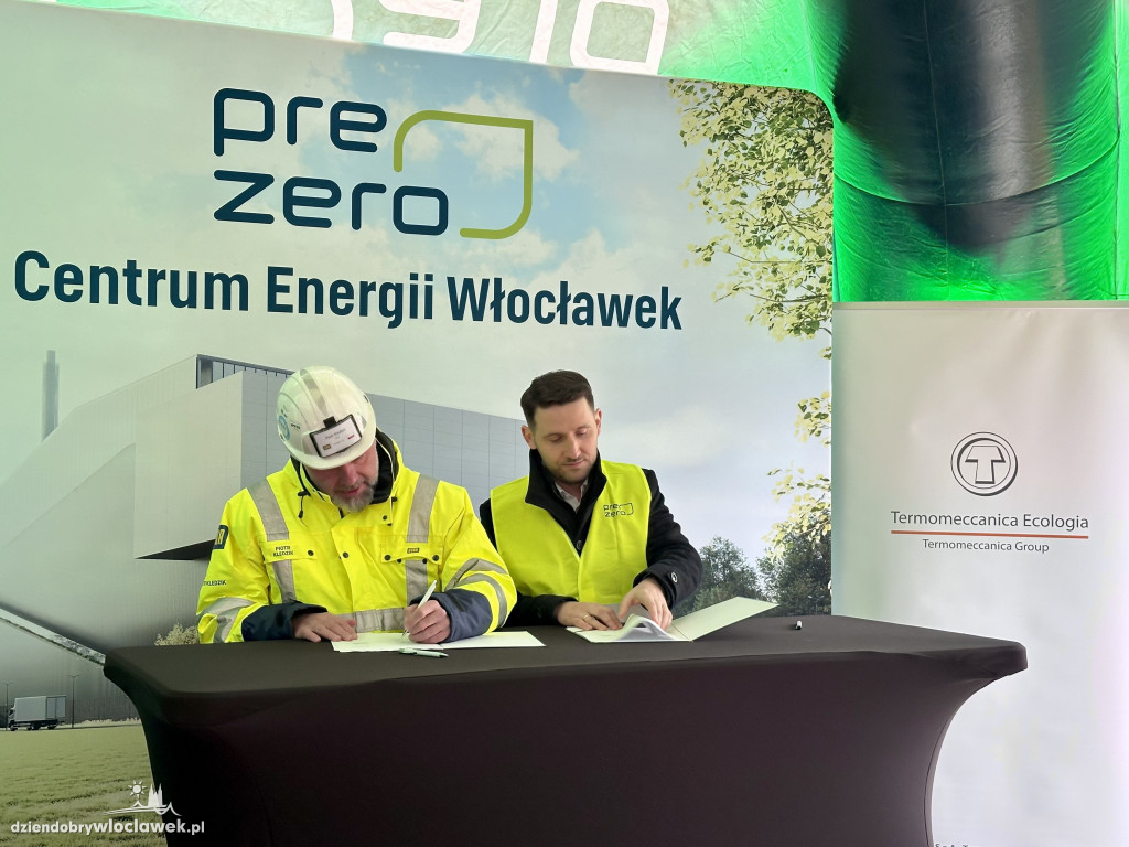 Budowa Centrum Energii Włocławka - wbito pierwszą łopatę