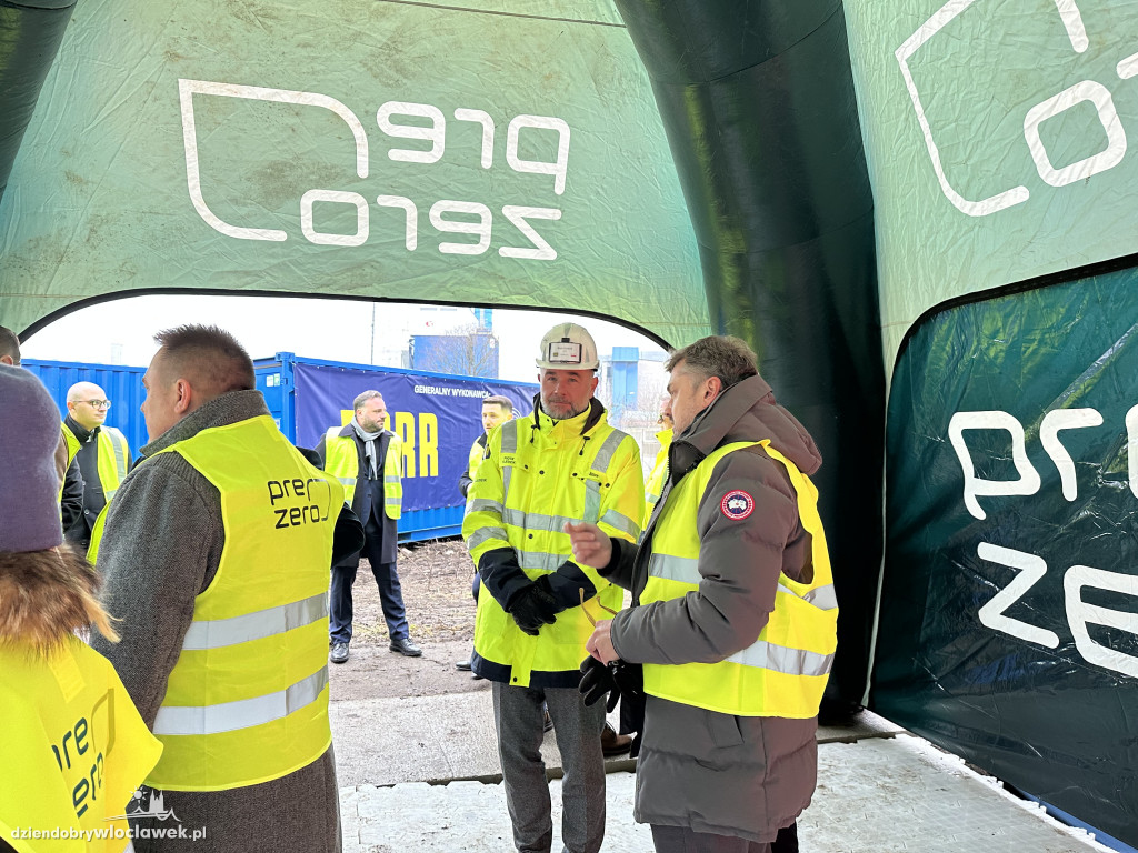 Budowa Centrum Energii Włocławka - wbito pierwszą łopatę