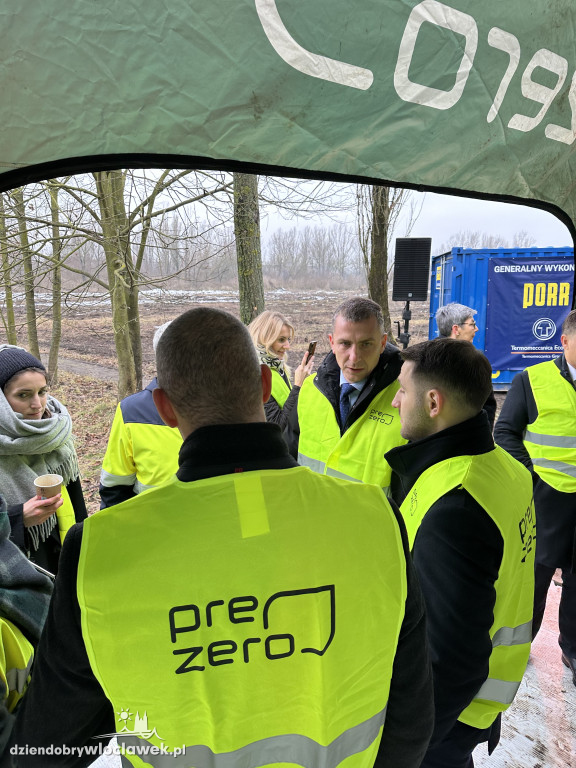 Budowa Centrum Energii Włocławka - wbito pierwszą łopatę