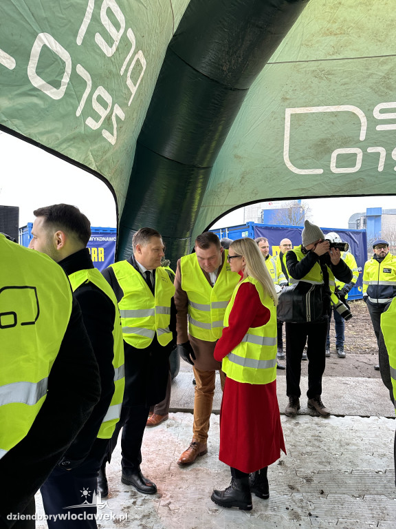 Budowa Centrum Energii Włocławka - wbito pierwszą łopatę