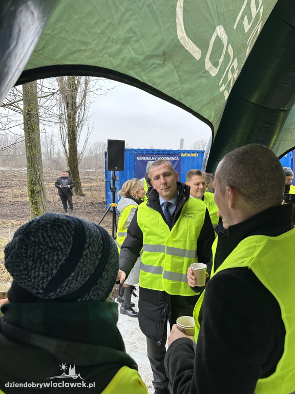 Budowa Centrum Energii Włocławka - wbito pierwszą łopatę