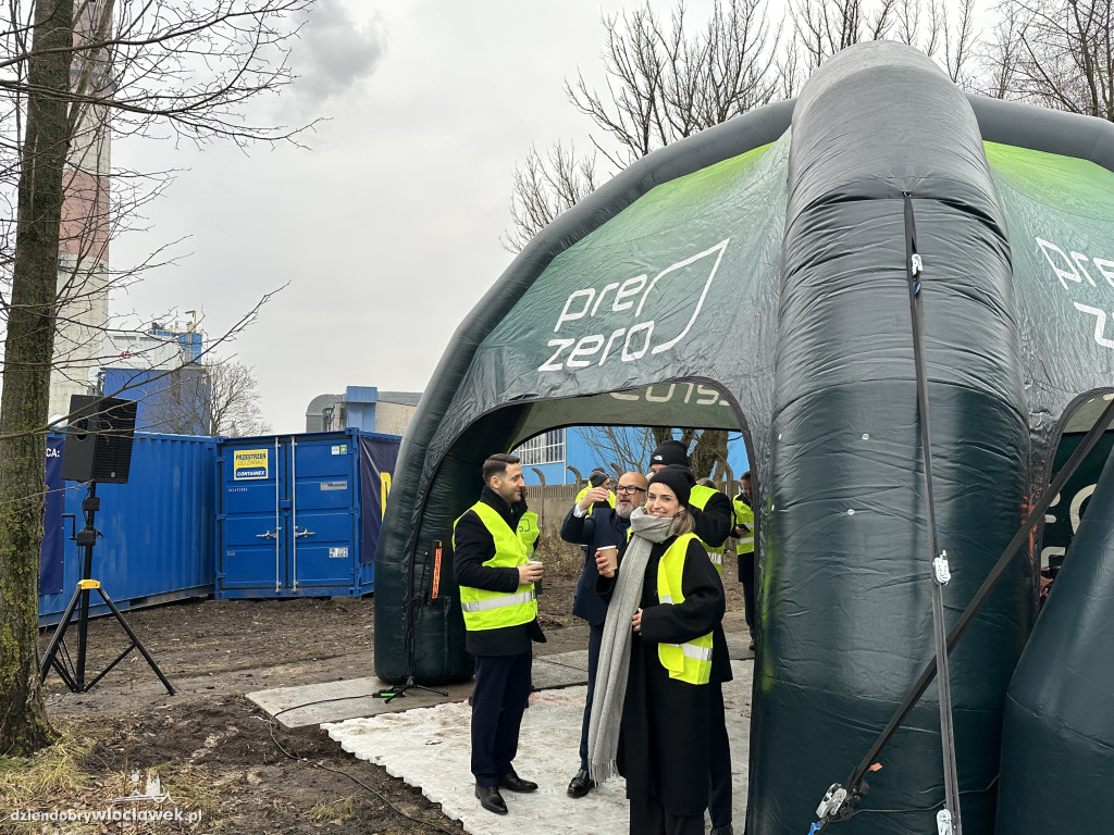Budowa Centrum Energii Włocławka - wbito pierwszą łopatę