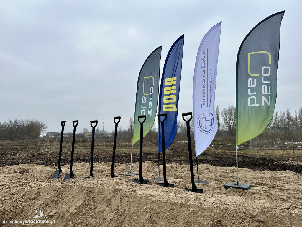 Budowa Centrum Energii Włocławka - wbito pierwszą łopatę