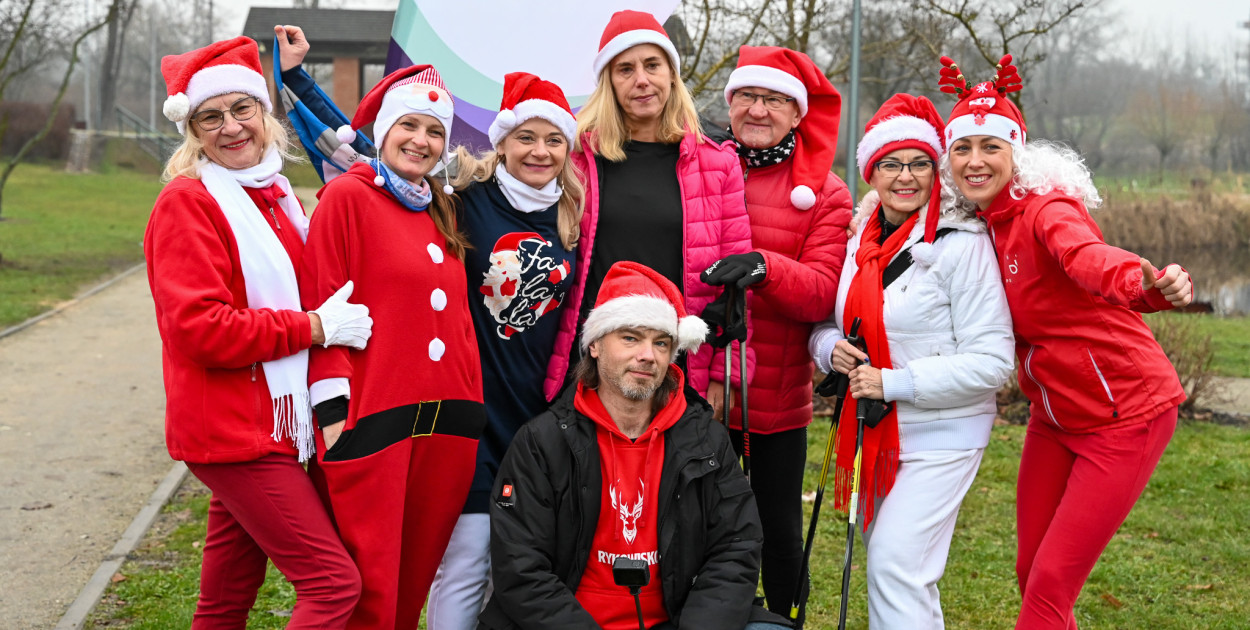 Mikołajkowy Parkrun na Słodowie
