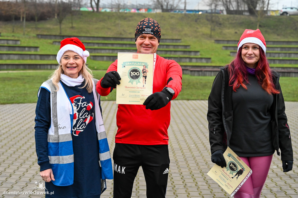 Mikołajkowy Parkrun na Słodowie
