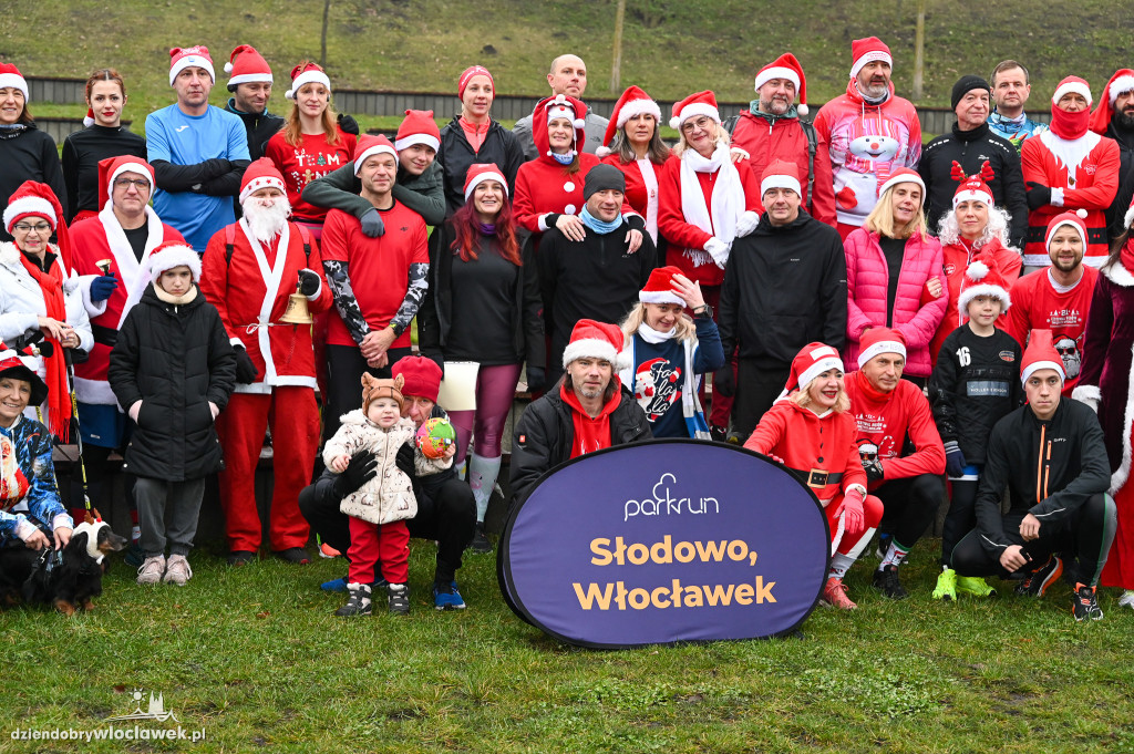Mikołajkowy Parkrun na Słodowie