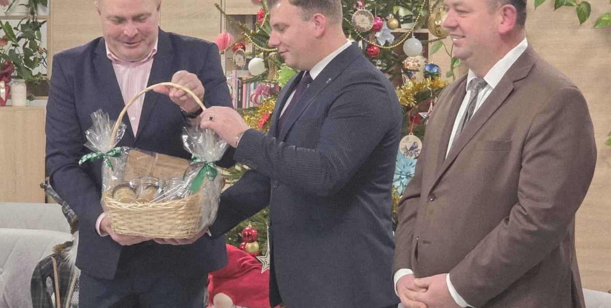 Świąteczne spotkanie opłatkowe w Kulinie w gminie Fabianki