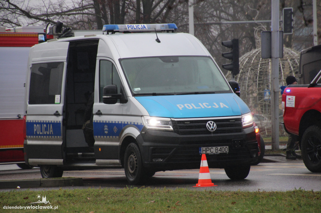 Zderzenie na skrzyżowaniu Okrzei z Wyszyńskiego