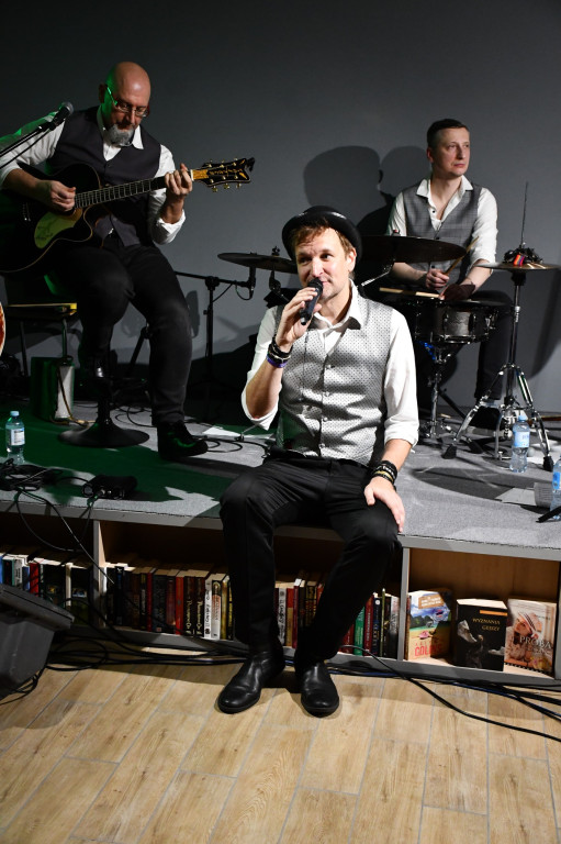 Koncert zespołu Plateau w Sali Kameralnej MBP. Hołd dla Marka Grechuty