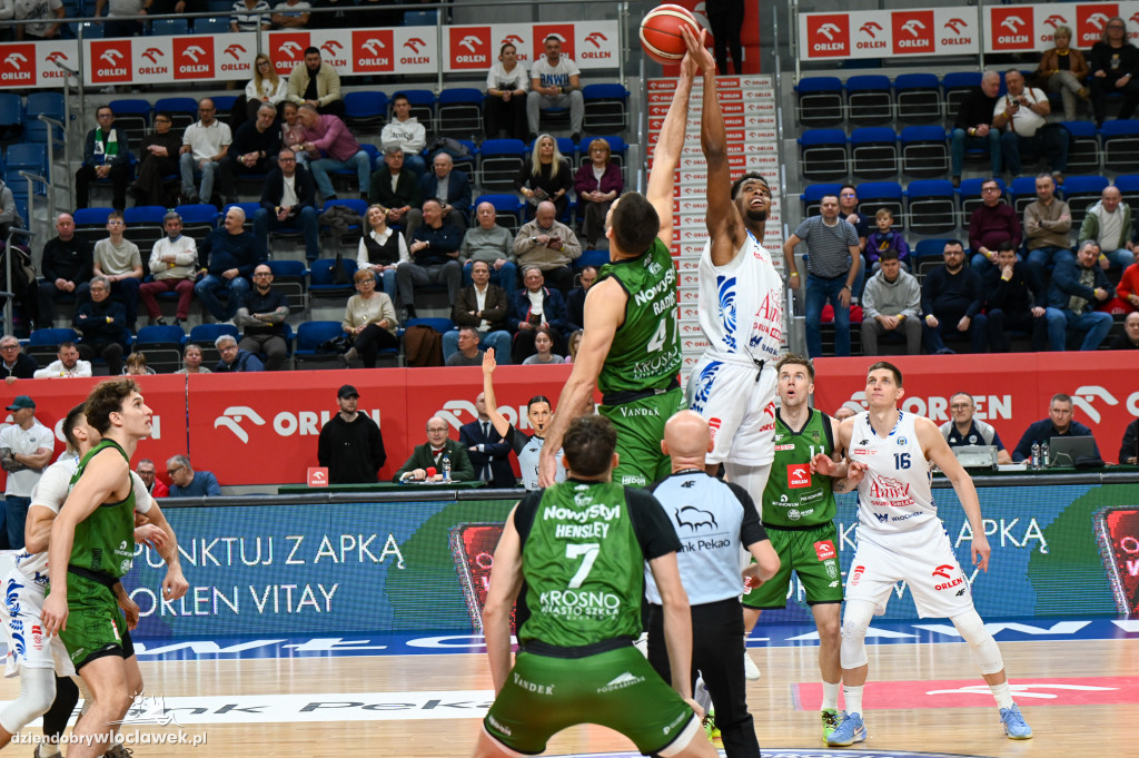 Mecz Anwil Włocławek vs. Miasto Szkła Krosno
