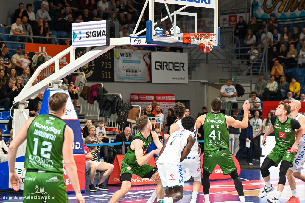 Mecz Anwil Włocławek vs. Miasto Szkła Krosno