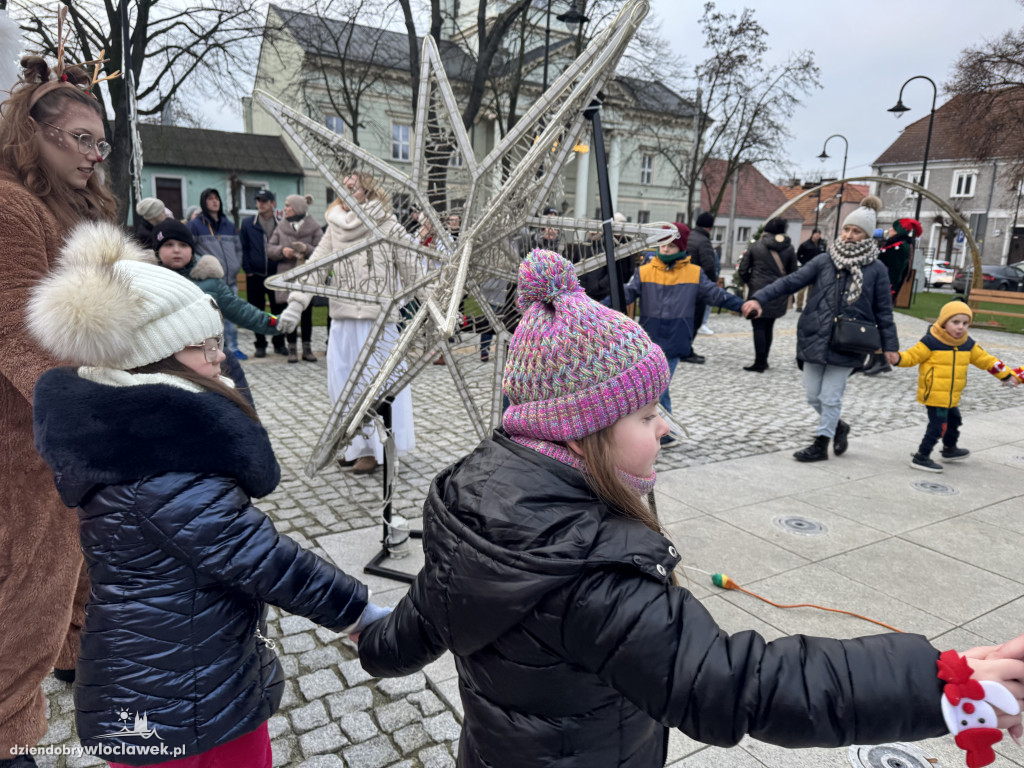 Parada ze Świętym Mikołajem w Brześciu Kujawskim