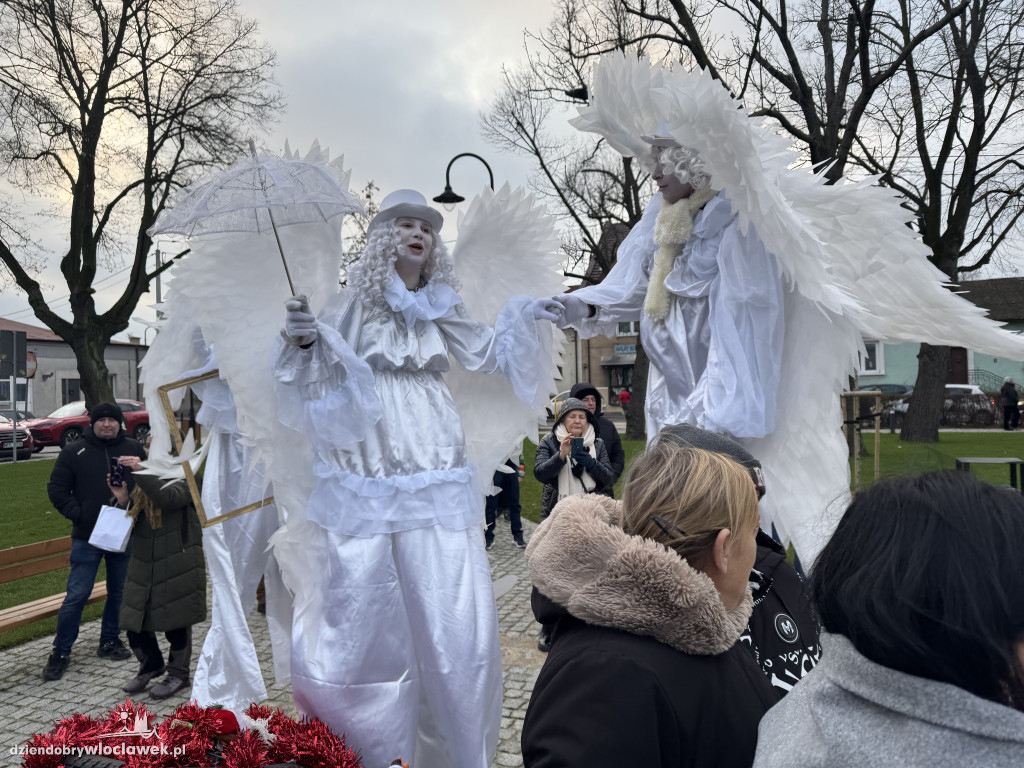 Parada ze Świętym Mikołajem w Brześciu Kujawskim