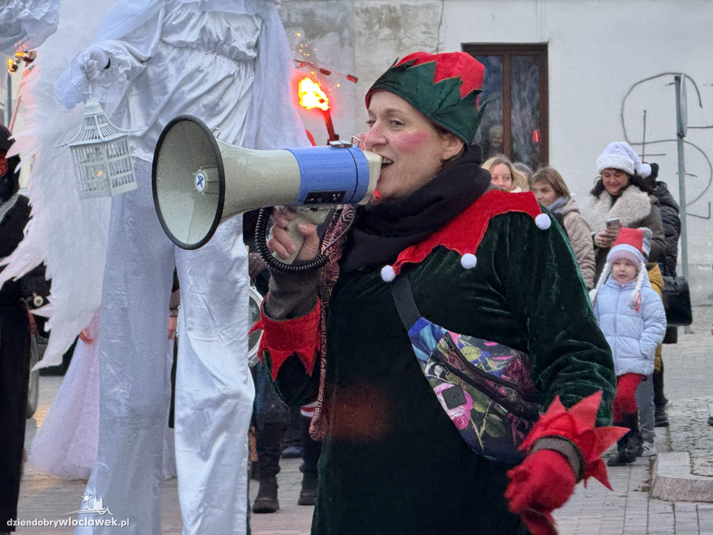 Parada ze Świętym Mikołajem w Brześciu Kujawskim
