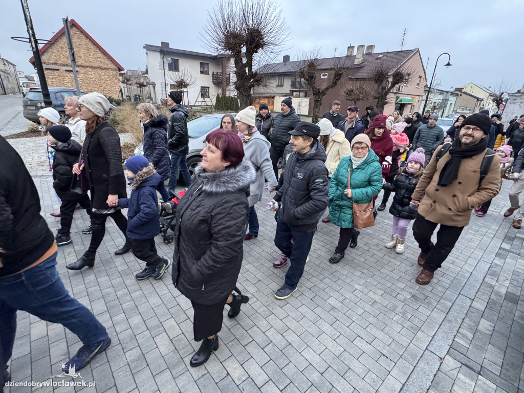 Parada ze Świętym Mikołajem w Brześciu Kujawskim