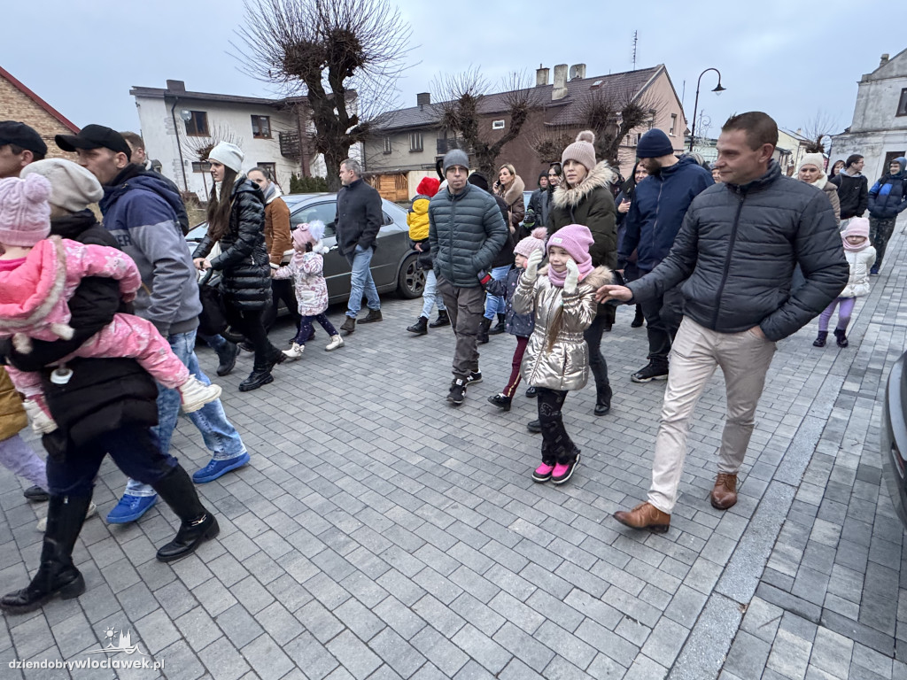 Parada ze Świętym Mikołajem w Brześciu Kujawskim