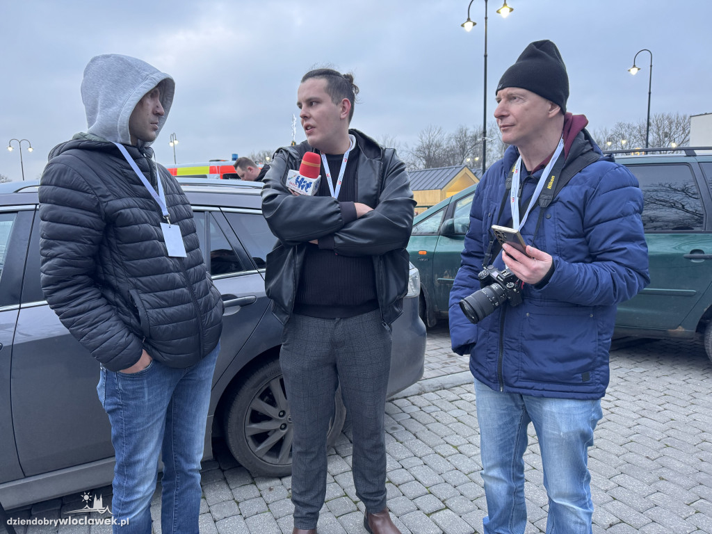 Parada ze Świętym Mikołajem w Brześciu Kujawskim