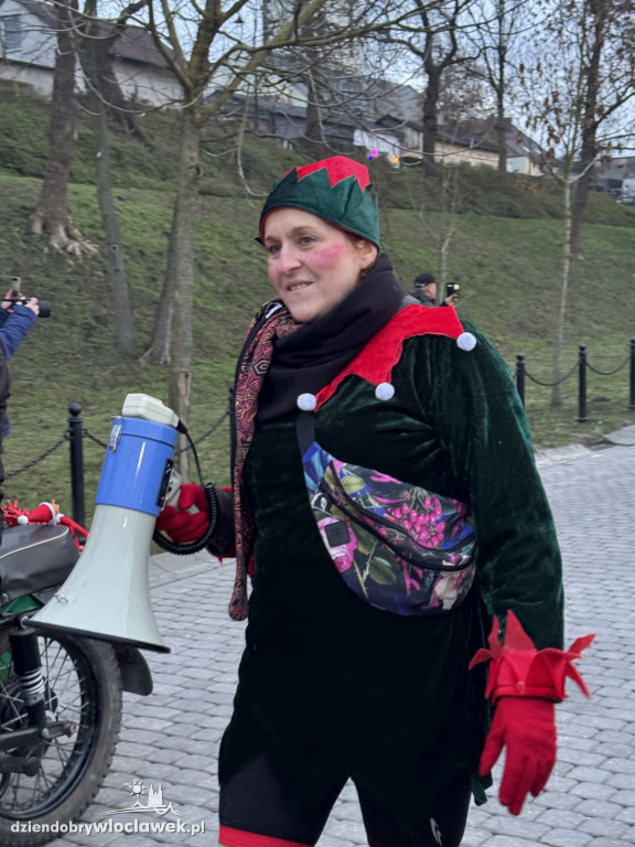Parada ze Świętym Mikołajem w Brześciu Kujawskim