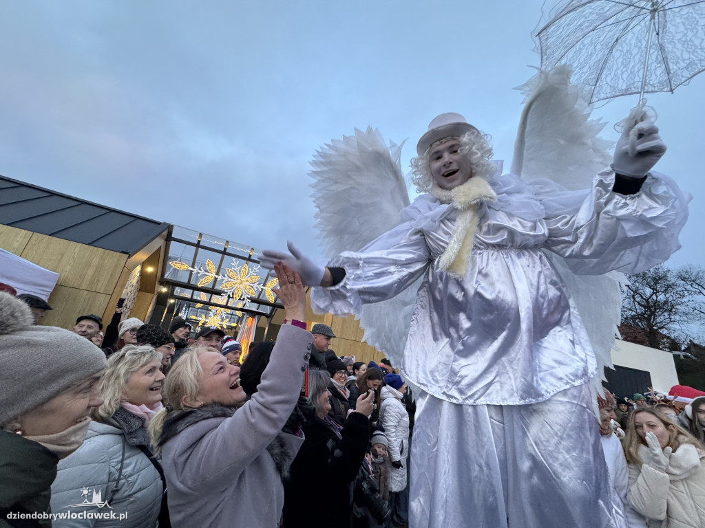 Parada ze Świętym Mikołajem w Brześciu Kujawskim