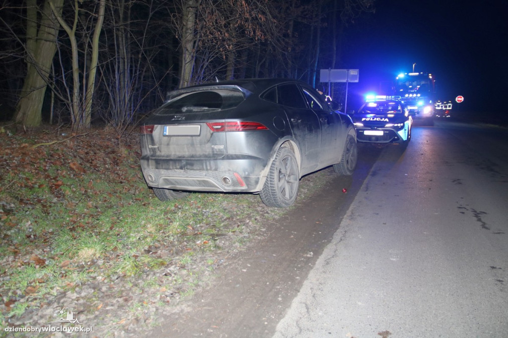 Zderzenie porsche i jaguara