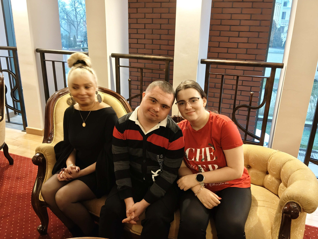Świąteczne spotkanie grupy teatralnej „Motyle” we Włocławku