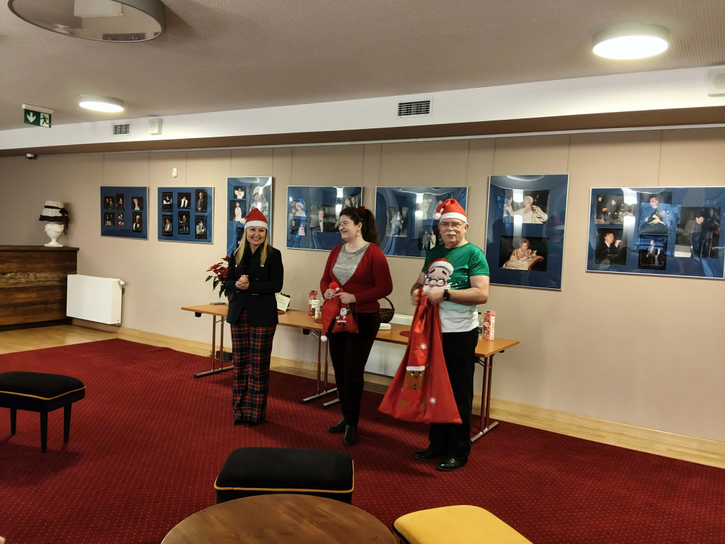 Świąteczne spotkanie grupy teatralnej „Motyle” we Włocławku