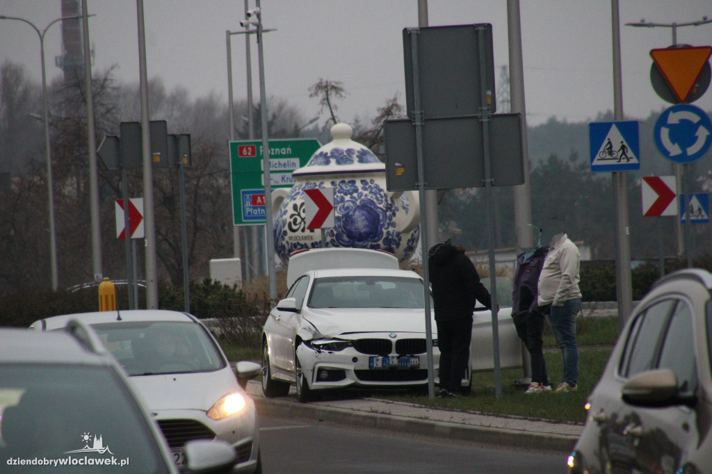 Kolizja przy Tertio Ponte