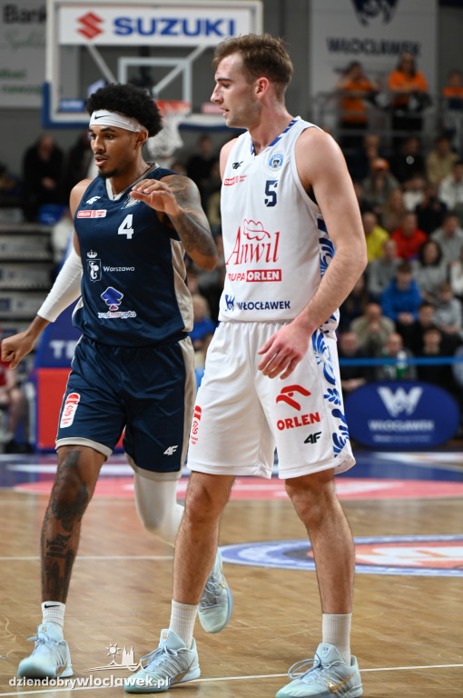 Mecz Anwil Włocławek vs. Dziki Warszawa