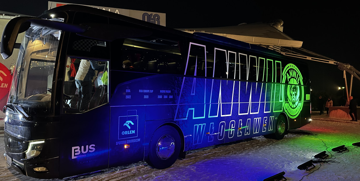 Nowy autobus Anwilu Włocławek
