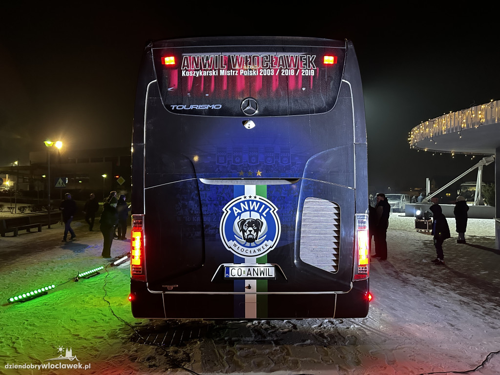Nowy autobus Anwilu Włocławek
