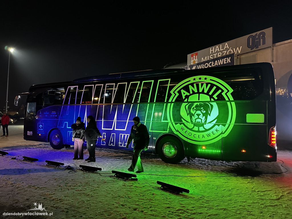 Nowy autobus Anwilu Włocławek