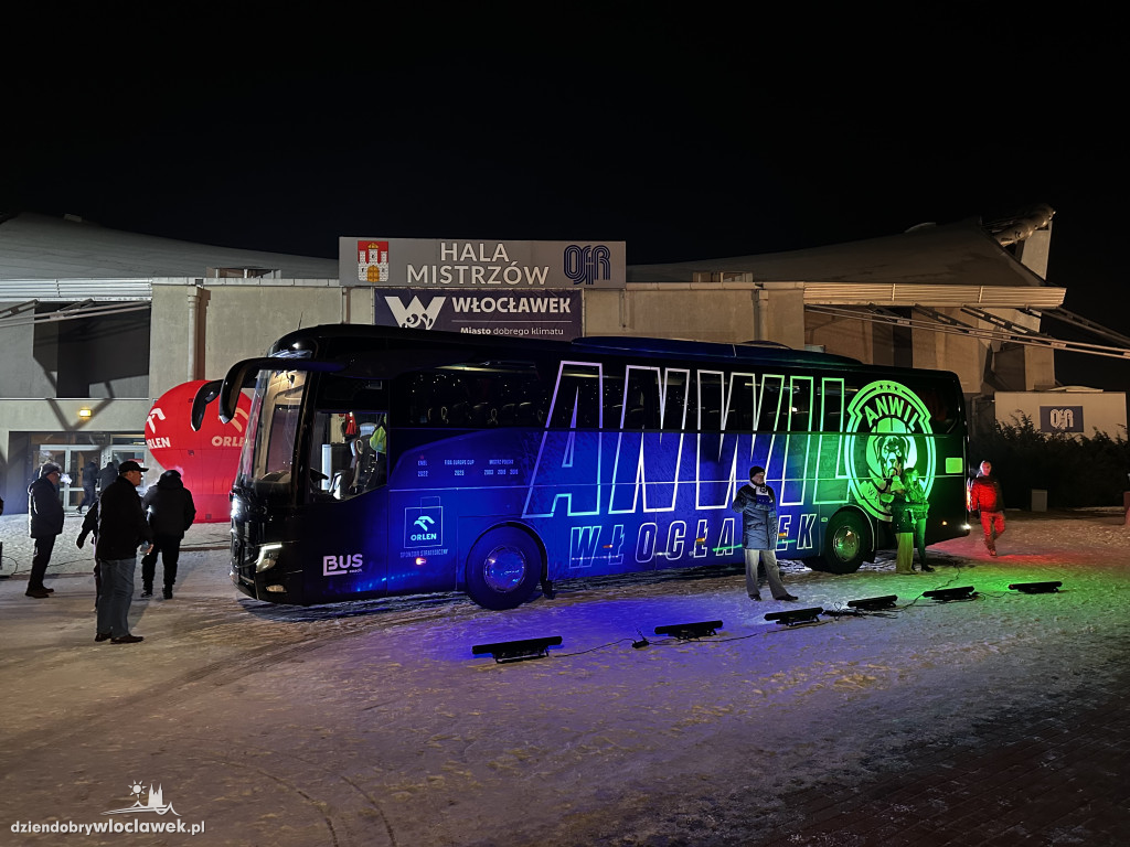 Nowy autobus Anwilu Włocławek